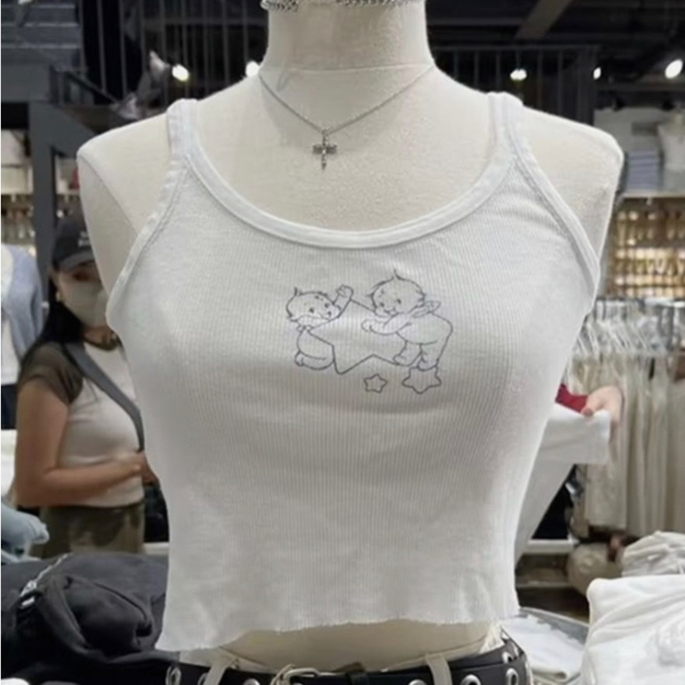 Brandy Melville Cherub Star Tank (one size fits all)